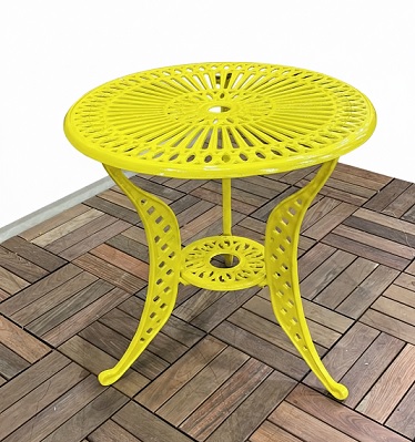 Cast Aluminium Table Outdoor Furniture in Kirti Nagar Delhi